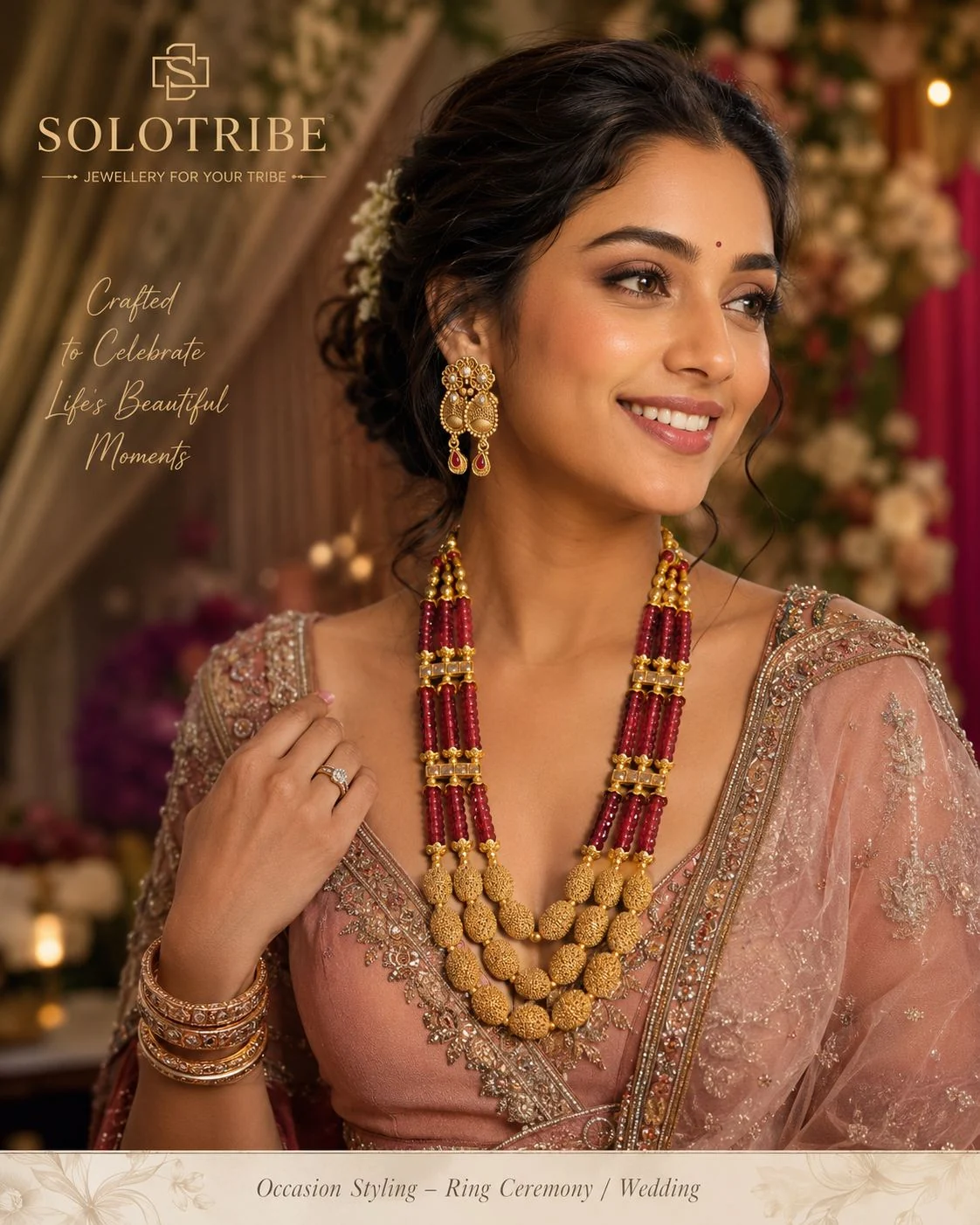 Golden Bridal Jewellery